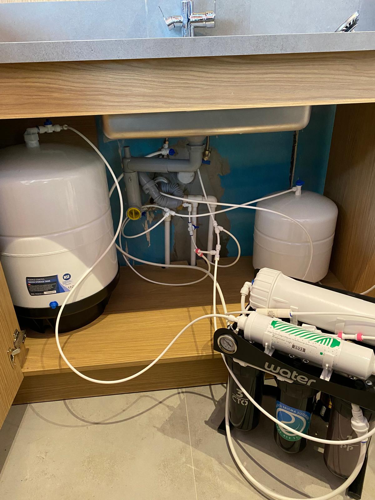 Isparta su arıtma musluğu ve cihaz görünümü